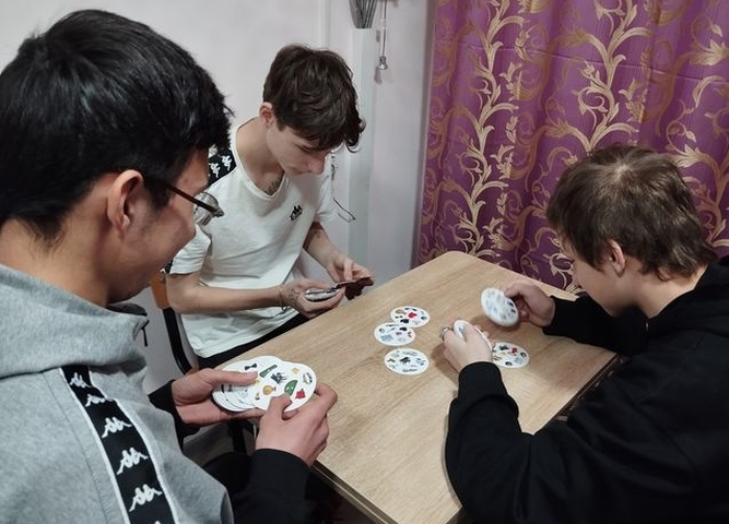Игровой вечер в общежитии 