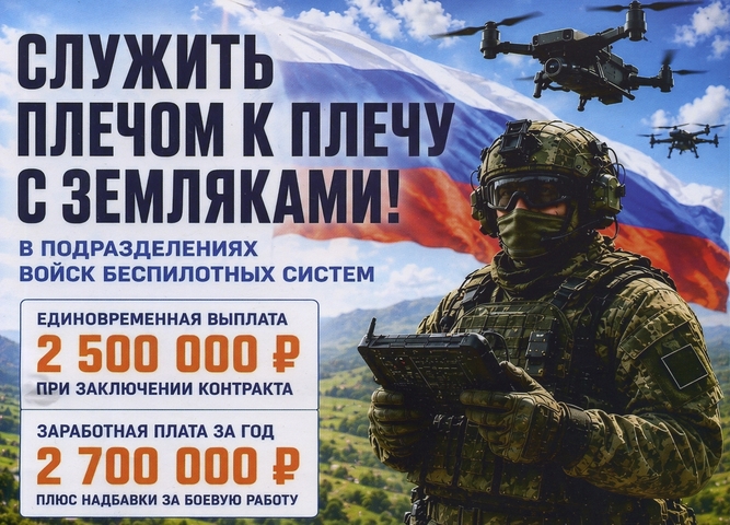 служба в беспилотных войсках