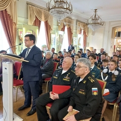 гардемарины приняли участие в телемосте