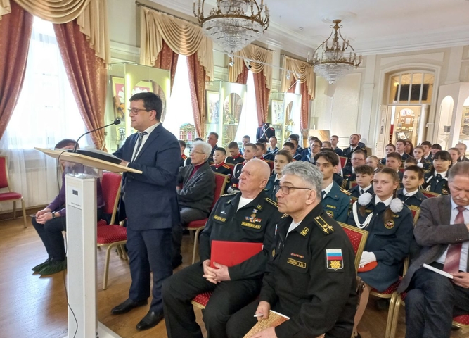 гардемарины приняли участие в телемосте