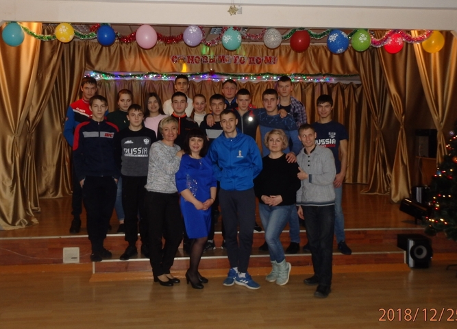 Новый год в общежитии