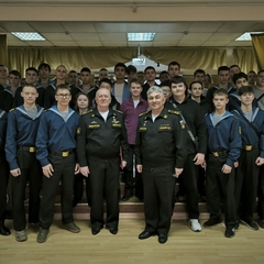 встреча с  представителями Тихоокеанского Высшего Военно-Морского училища