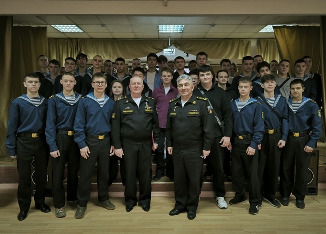 встреча с  представителями Тихоокеанского Высшего Военно-Морского училища